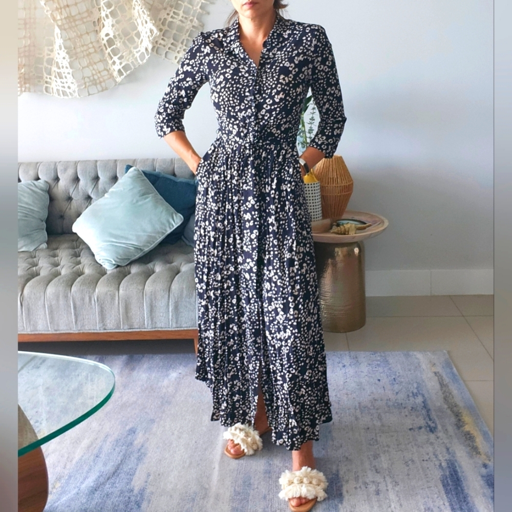 Beautiful maxi dress from zara size m